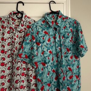 RSVLTS Short Sleeve Button Down - Men’s Medium